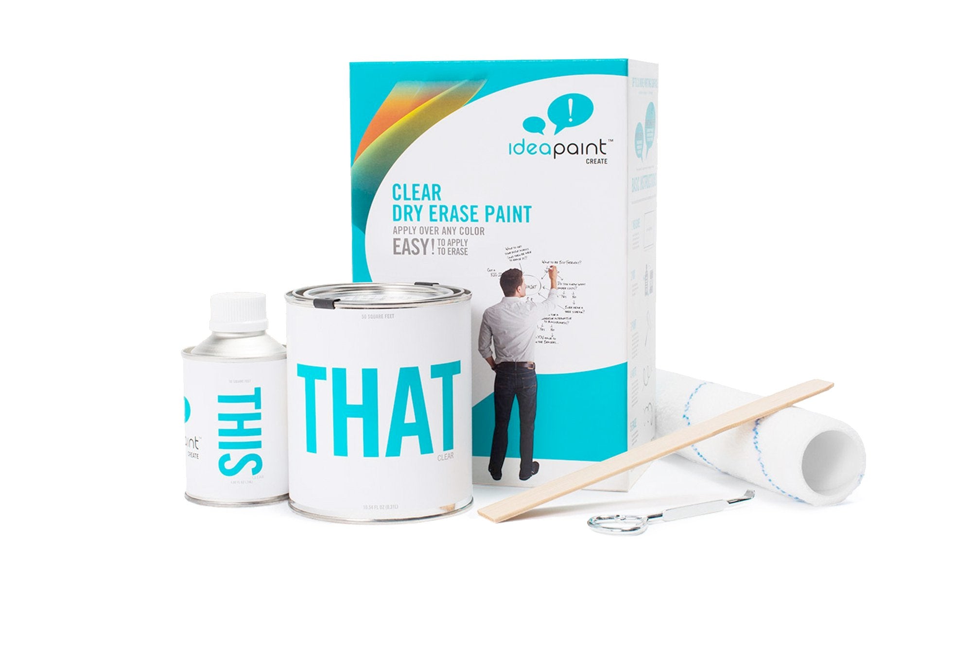 Magnetic Clear Dry Erase Bundle - IdeaPaint, Ltd.